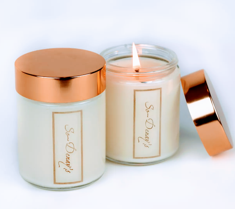 Lavendor Vanilla Aroma Therapy Soy Candle
