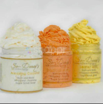 Foaming Sugar Scrub Soap